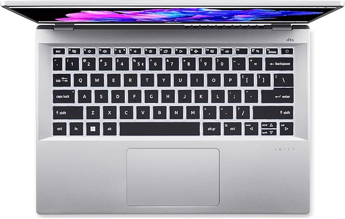 Acer Swift Go Intel Evo Thin & Light Premium Laptop 14" 1920x1200 100% sRGB Touch Screen Display Intel Core i7-1355U Intel Iris Xe 16GB LPDDR5 512GB Gen 4 SSD SFG14-71T-72QV