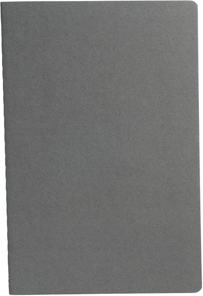Simply Genius A5 Notebooks for Work, Travel, Business, School & More - College Ruled Notebook - Soft Cover Journal for Women & Men - Lined Note Books with 92 Pages, 5.5" x 8.3" (Gray, 30 Pack)