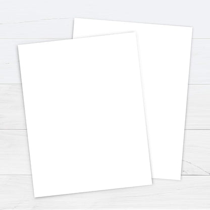 Printworks White Cardstock, Standard, 67 lb. Vellum, 92 Bright, 750 sheets, 8.5 x 11, For Office, Home & School Printing, Craft Projects