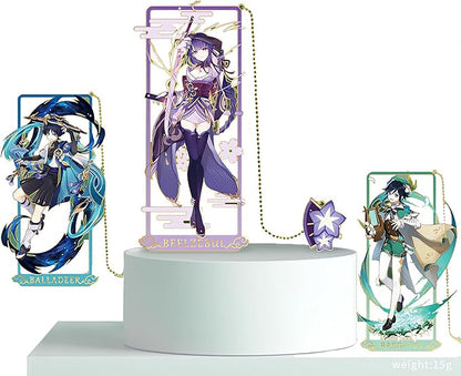 Arataki Itto with Chain Original Genshin Impact Metal Bookmark - Collect All Your Favorite Characters!