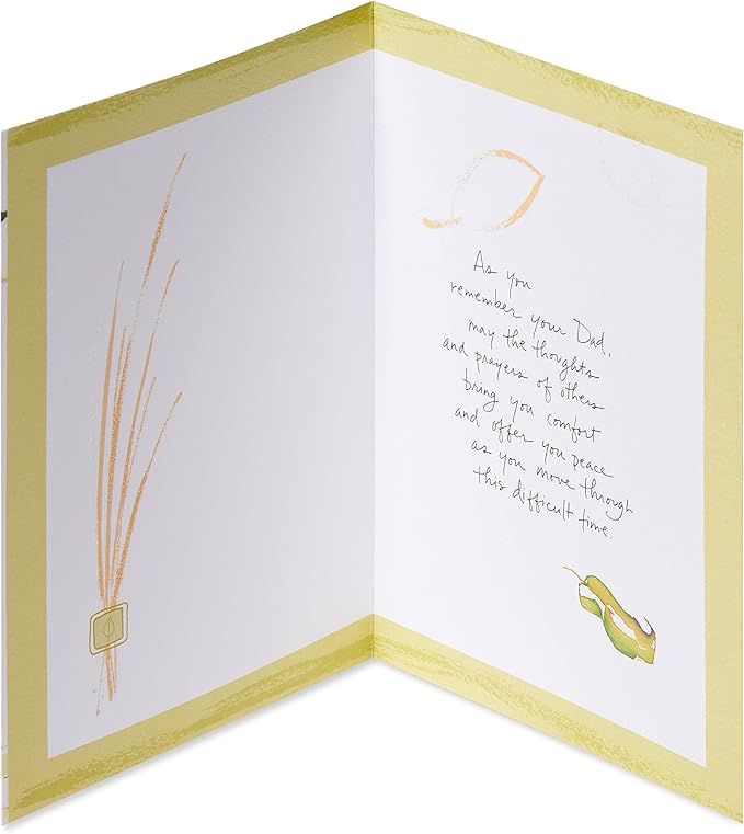 American Greetings Sympathy Card for Loss of Father (Never Easy)