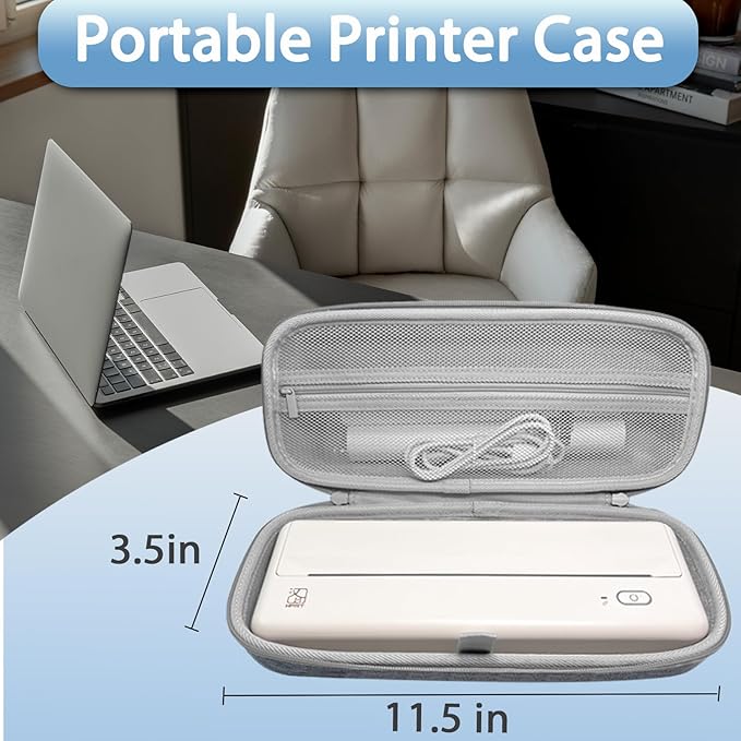 Portable Printer Case Compatible with HPRT MT810 Portable Printers Wireless