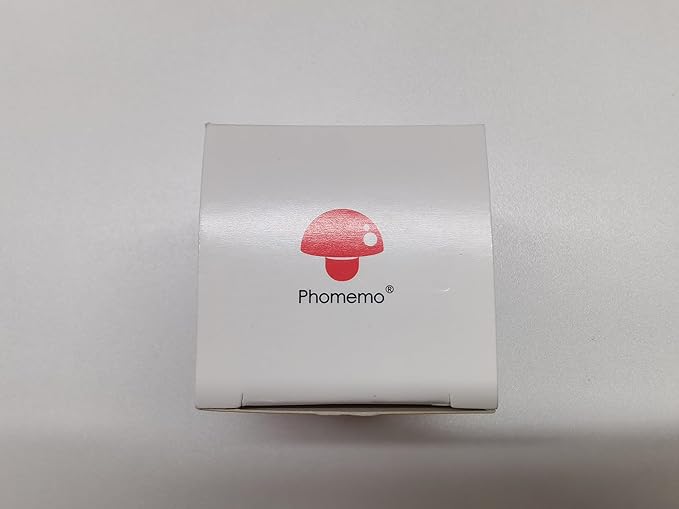 Phomemo Circle Sticker Label Compatible with M110/M100/M220/M250/M120/M150/M200 Label Maker, Round Thermal Label, 1.96" x 1.96"(50x50 mm), Black on Yellow