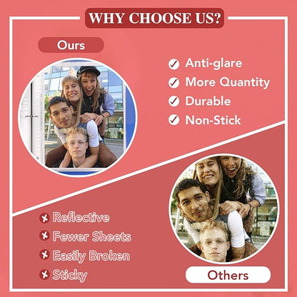 150 Pack Sheet Protectors 8.5 x 11 inch Clear Page Protectors for 3 Ring Binder Heavy Duty, Plastic Sleeves for Papers, Document