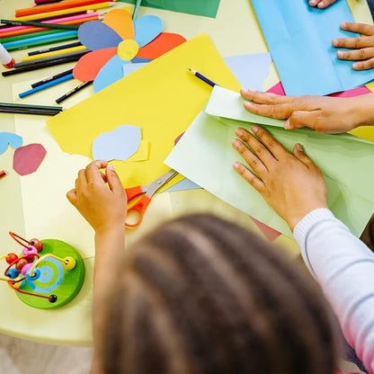 8.5x11 Cardstock 25sheets Colored Cardstock Assorted 25 Colors, 90 lb/250 gsm Card Stock Colored Paper for Cricut Machine, Card Making, Scrapbook & DIY Crafts