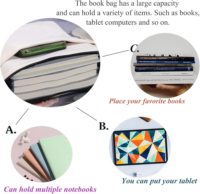 Cartoon Character Book Sleeve Ohana Lovers Book Cover WDW Fandom Gift Go Away I’m Reading Gift for Bookish Bibliophile (ShiDiZai ReadingBS)