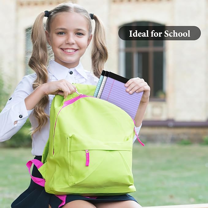 6 Pack Note Pads 5 x 8 Inch Colored Small Legal Pads 5 x 8 Pink Notepad Perforated Writing Pads Lined Paper Pads of Paper College Ruled Paper 30 Sheets Notebook To Do List for School, Office, Home