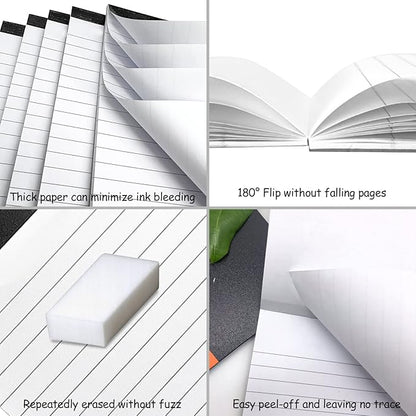Notepads Bulk for Daily Planning and Organization of Work – 4 x 6-inches Ruled Pages – Thick Bright White Paper – 30 Pages – Note Pads College Ruled – Pack of 20