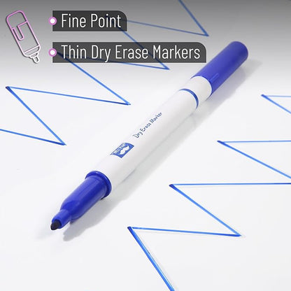 Mr. Pen- Dry Erase Markers Bulk, Fine Tip, 60 Pack, 10 Colors, White Board Markers Dry Erase Bulk Whiteboard Markers, Dry Erase Pens, Bulk Dry Erase Markers for Classroom, Dry Erase Marker Bulk