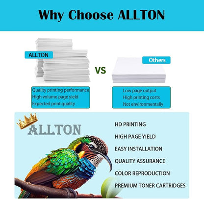 6510 6515 Drum Unit 108R01417 Compatible for Xerox 108R01418 108R01419 108R01420 Imaging Unit Replacement for Xerox WorkCentre 6515 Phaser 6510 Printer(4-Pack)