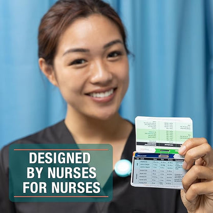 BadgeGuru 2.0 by Tribe RN - 49 Nursing Badge Reference Cards - Comprehensive Clinical Guide for Students & Critical Care RNs - Designed by Experienced Nurses and Educators