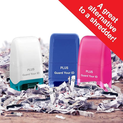 Guard Your ID Roller Identity Security Stamp Roller (Pink) IS-520CM