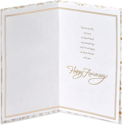 American Greetings Anniversary Card for Husband (You're My Life)