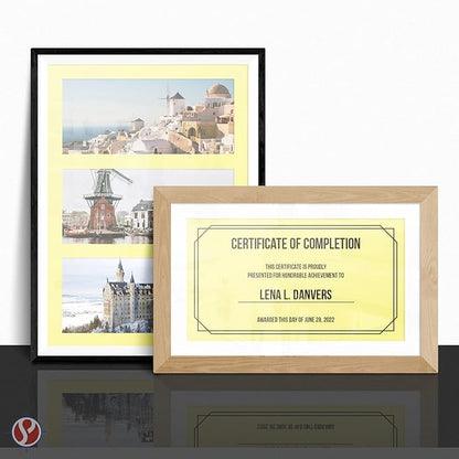 8.5 x 11" Canary Pastel Color Cardstock Paper - Great for Arts and Crafts, Wedding Invitations, Cards and Stationery Printing | Medium to Heavy Card Stock 110lb Index (199gsm) | 50 Sheets per Pack