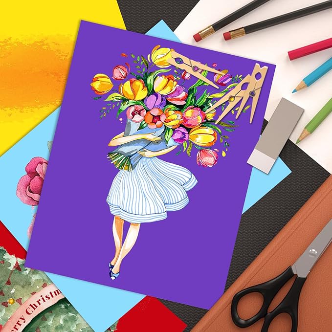 Cardstock 8.5" x 11 ",Cardstock Paper 85 lb/230 gsm,Cream Card Stock for Printer,Drawing,Gift tags,Invitations, Cards etc (Cream, 30 Sheets)