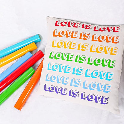 VINYL FROG Heat Transfer Vinyl Roll HTV Vinyl - 12"x12ft Yellow Iron on Vinyl for T-Shirts, Heat Press Vinyl for DIY Craft Designs (Yellow)