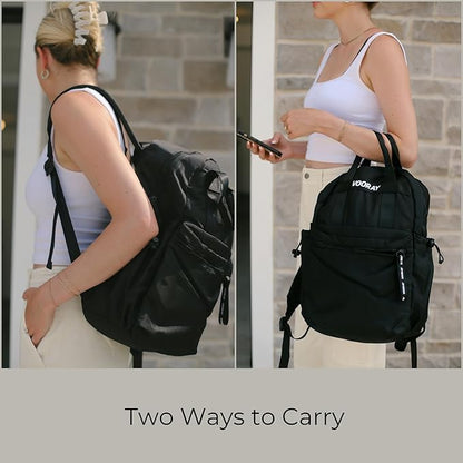 VOORAY 19L Katie Backpack – Large Travel Backpack, Gym & Sports Backpack
