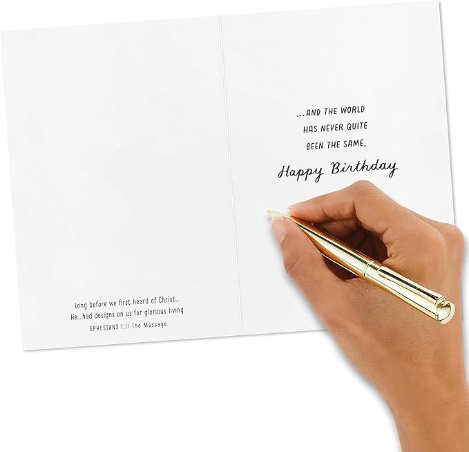 Hallmark Dayspring Religious Birthday Card Assortment (16 Cards with Envelopes) for Kids, Adults, Coworkers, Friends, Family