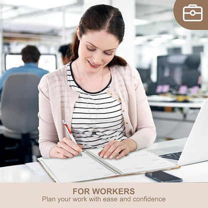 2026 Planner, Weekly and Monthly Academic Planner Calendar (JAN.2026 - DEC.2026), Planning Agenda Book, for Office Desk Accessories and School Supplies, A5(6.3" x 8.5")