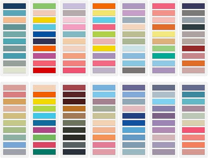 2800-Pcs Sticky/Book Tabs, Writable Morandi Translucent Book Markers Sticky Note Tabs, Repositionable Book Flags Strip, Post It Notes, Book Annotation Supplies, Annotation Tabs, File Index Tabs