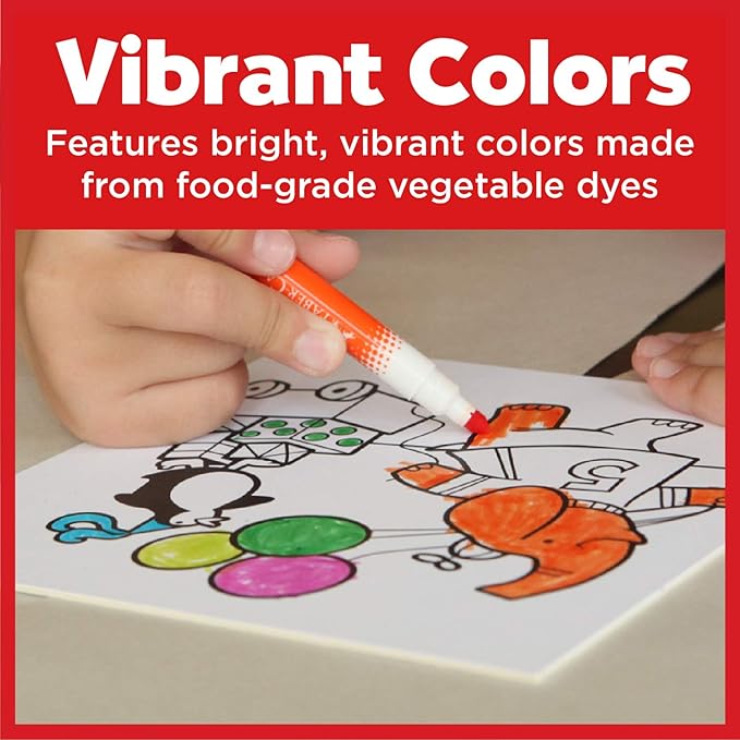 Faber-Castell DuoTip Washable Markers - 12 Markers, 24 Colors