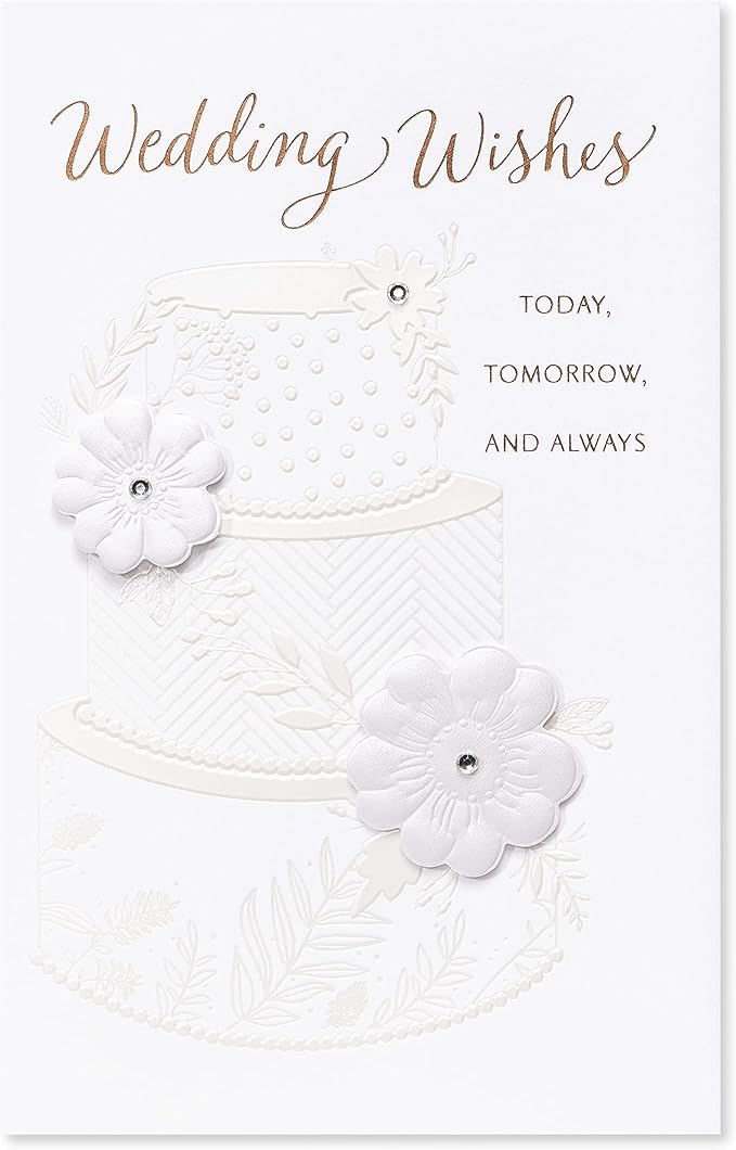 American Greetings Wedding Card (The Happiness You'll Find)