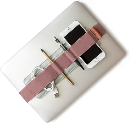 Beblau SLIM Portable Electronic Organizer attachable to your laptop & notebook | Backpack & desktop organizers Office, Home & School | Working Home Solution | Laptop accessories | B-DAY GIFT PURPLE