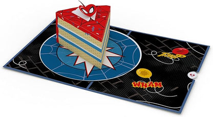 Lovepop Pop-Up Marvel Card - Birthday 3D Spiderman Greeting Card for Boys, Men, Son - Hero - 5" x 7" Card - Blank Note Card & Envelope Included