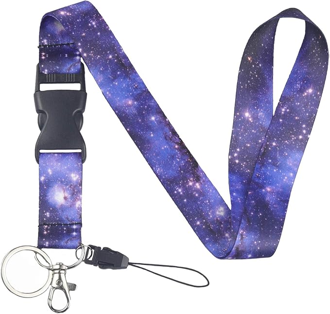 Yiflin Cute Neck Lanyard for Keys,Keychain,Wallet,ID Card Holder,with Quick Release Buckle
