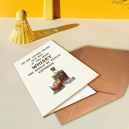 Funny Birthday Card for Old Men or Old Women, Suitable for Him And Her, Unique Birthday Gift for Dad, Mom, Husband, Wife, Grandpa, Grandma, Brother, Sister, Friends And Family.