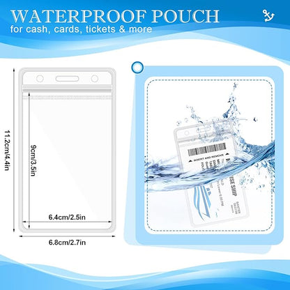 10 Sets Cruise Lanyards Retractable Carnival Cruise Lanyards with ID Holder Adjustable Lanyards with Detachable Badge Clip for Cruise Ship Cards.