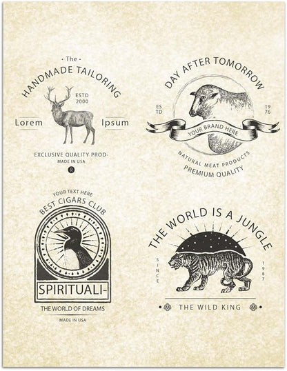 Parchment Paper for Certificates - Stationary Paper for Resumes, Diplomas, Letter Size Certificate Paper, 100 Sheets Double-Sided Diploma Paper, 100gsm, 8.5" x 11" Parchment Paper for Printing