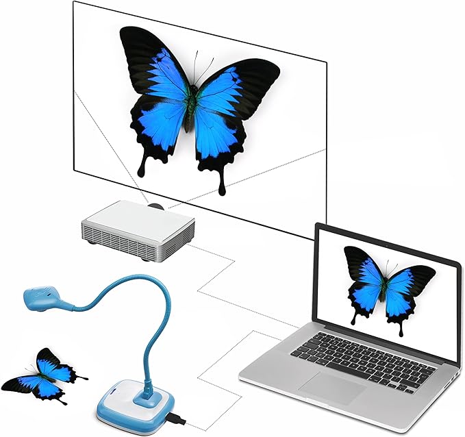 HUE HD Pro Flexible USB Video and Document Camera (Blue)