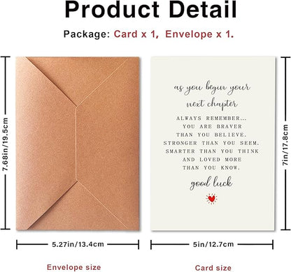 Funny Resignation Card for Best Friend, Humorous New Job Card for Him/Her, Resignation Cards for Coworker, New Job Congratulations Cards, Good Luck As You Start Your Next Chapter