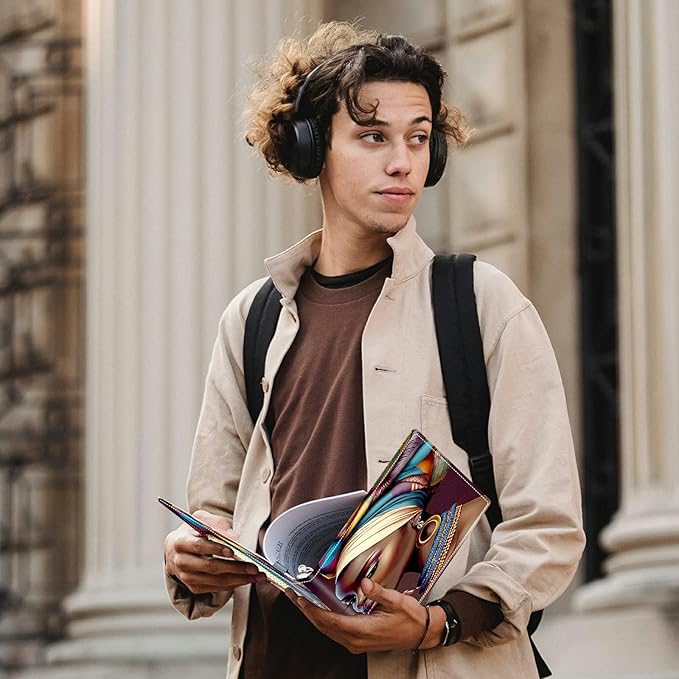 African Women Padfolio Folder with Clipboard,Portfolios Organizer Clipboards with Storage Clipboard Writing Pad PU Leather Conference Document Organizer with Business Card Holder