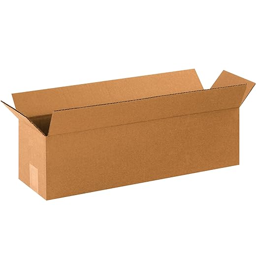 AVIDITI 22x6x6 Long Corrugated Boxes, Long, 22L x 6W x 6H, Pack of 100 | Shipping, Packaging, Moving, Storage Box for Home or Business, Strong Wholesale Bulk Boxes
