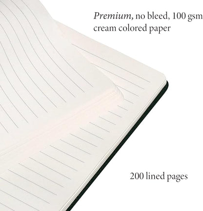 Hardcover Ruled Journal with Thick 100 gsm College Ruled Paper A5 size (8.3 inches x 5.4 inches) - Daily Writing Notebook Journal for Travel, School and Office Use - Diary Journal for Women and Men - Royal Blue