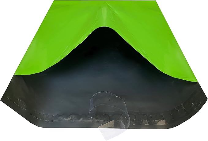 Colored Poly Mailers Pack of: (Green, 10" x 13" pack of 200) Be creative with your packaging with Colored mailers