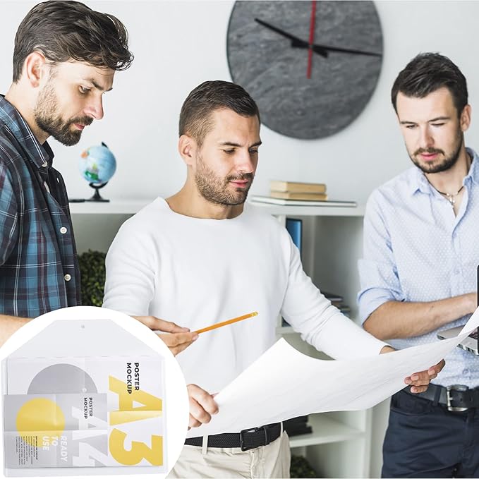 10 Pieces 11x17 inch Tabloid Size Document Folder Organizers with Snap Closure Clear Snap Closure File Folder Folder Poly Oversized Envelope File Folder Closure Plastic Folders for Office School Home