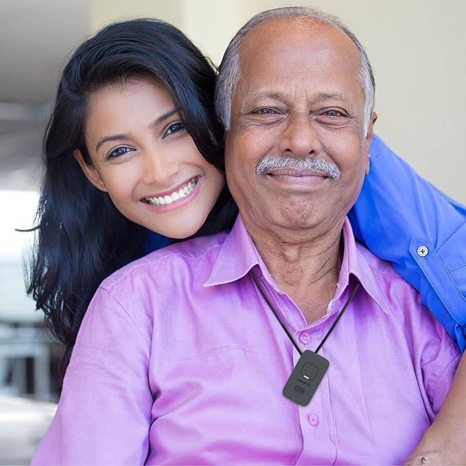 Freedom Alert Mini, Home Medical Alert System for Seniors and Elderly, Wearable Mobile Device, 2-Way Calling, GPS, Fall Detection, Subscription Based