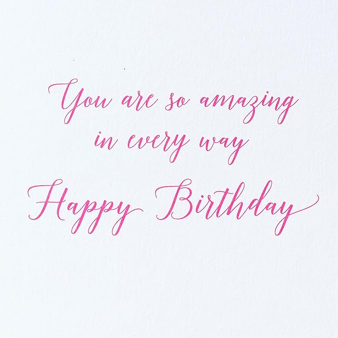 Papyrus Birthday Card for Daughter (You Are So Amazing)