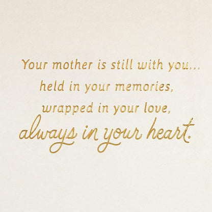 Hallmark Sympathy Card for Loss of Mom (A Mom's Love Never Ends)