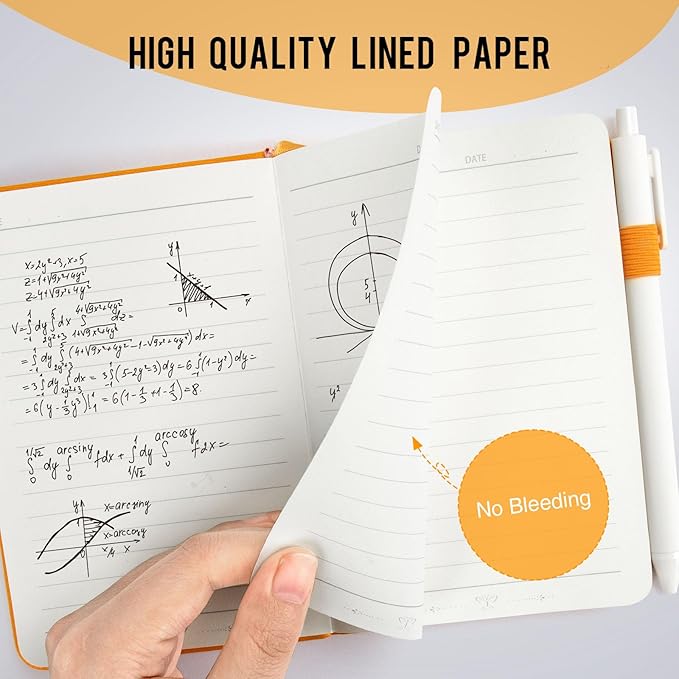 Pocket Small Notebook Journals, 16 Pack (8 Candy Color) Mini Notebook 3.7x5.7 Butterfly Journaling Notebooks for Women Men, Hardcover Lined Note Pads with Pens for Work, Business, Travel Journal, Office Supplies