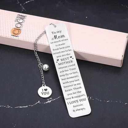Gifts for Mom, Mothers Day Gifts from Daughter Son Kids, Mom Gifts Bookmark, Mom Birthday Gifts for Women, Mom Gifts from Daughters Sons, Mom Christmas Thanksgiving Valentines Day Gifts for Her Mom