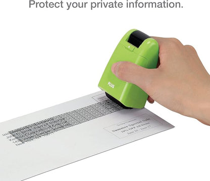Plus Guard Your ID Roller Stamp, Green