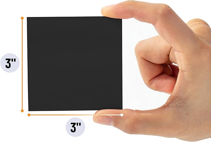 Mr. Pen- Sticky Notes, 3”x3”, 12 Pads, Black Sticky Notes, Sticky Note, Self-Stick Note Pads, Sticky Pads Sticky Notes Aesthetic, Colorful Sticky Notes, Sticky Notes Bulk Sticky Notes