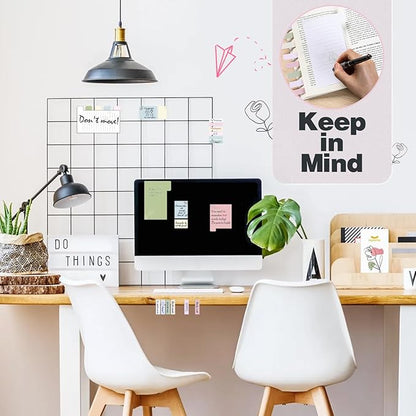 Hommie Sticky Notes Set, Divider Sticky Notes 410 Packs Planner Sticky Note Dividers Tabs with Color Coding for School Supplies, Office Supplies, Book Notes,Bible Sticky Notes