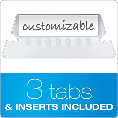 Pendaflex Portable File Box with File Rails, Simple Document Storage, File Bin for Home and Office, Hinged Lid with Double Latch Closure, Black, 3 Black Letter Size Hanging Folders Included (41742AMZ)