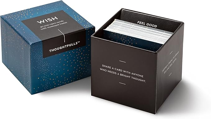 Compendium ThoughtFulls Pop-Open Cards — Wish — 30 Pop-Open Cards, Each with a Different Inspiring Message