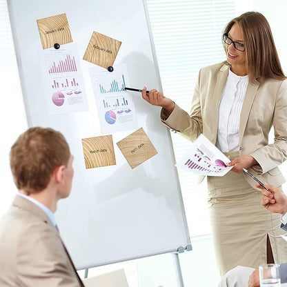 9 Pieces Wooden Pattern Sticky Notes 3x3 Inch Adhesive Wood Grain Memo Notes Self-Stick Note Pads for School Office Home Supplies Students Teachers Present, 9 Styles